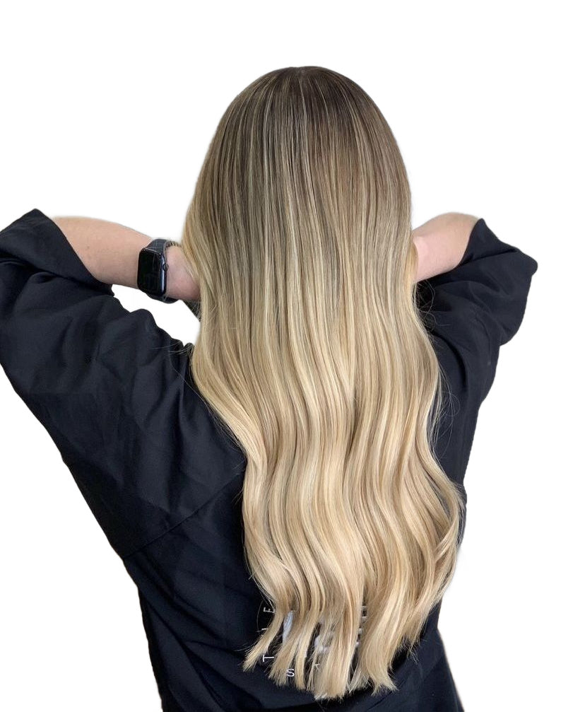 BIG SALE! Ombre 20"-22" Ashy Brown/Bleach Blonde 160g