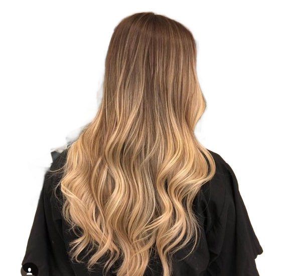 BIG SALE! Ombre 20"-22" Chestnut Brown/Caramel Blonde 160g