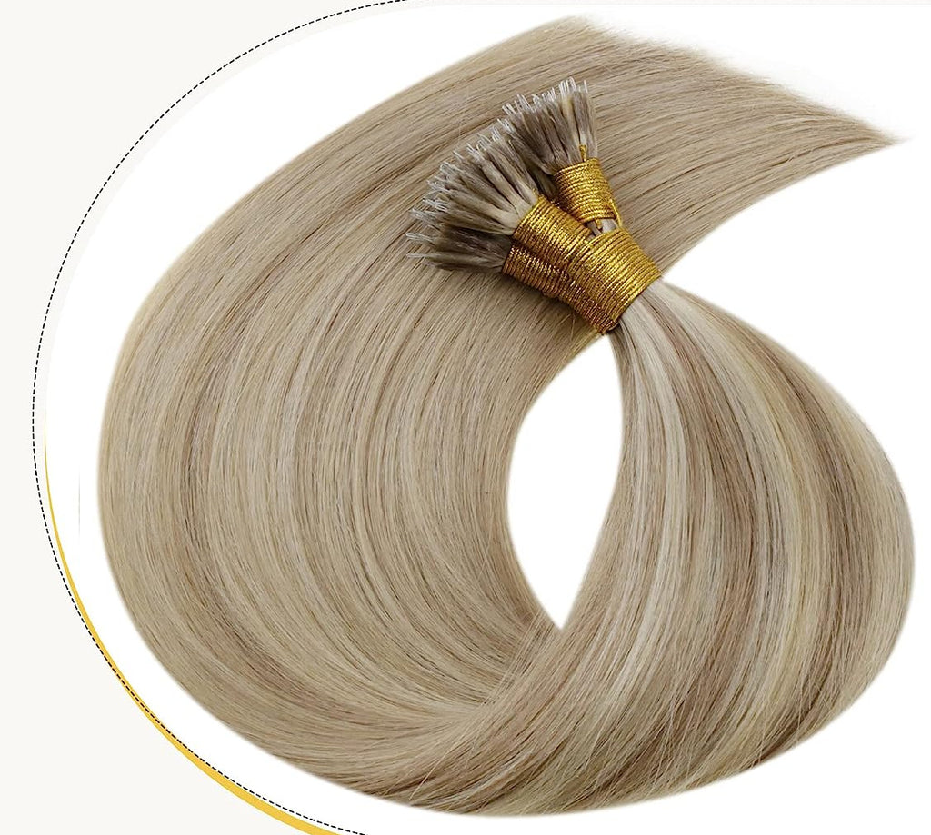 14"-24" Natural Blonde HL Stick/Bead Hair Extensions