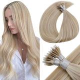 14"-24" Ginger Blonde HL Stick/Bead Hair Extensions