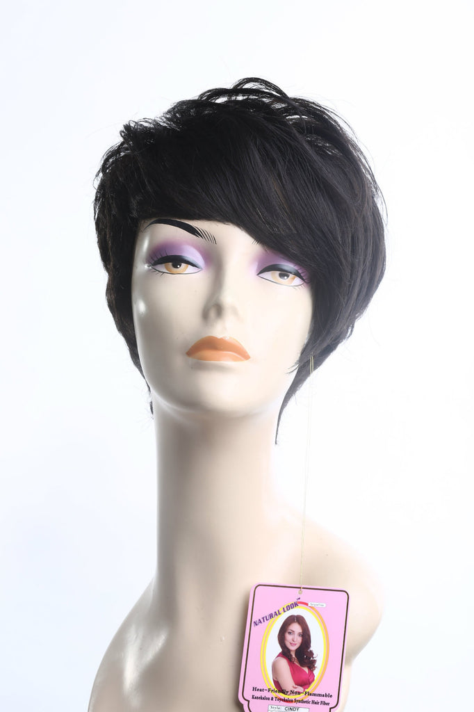 New short pixie wig dark brown