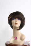BIG SALE!! Wig New Stylish Bob Tousled Anna #F2157A Fire Flame Retardant Kanekalon Hair Fiber