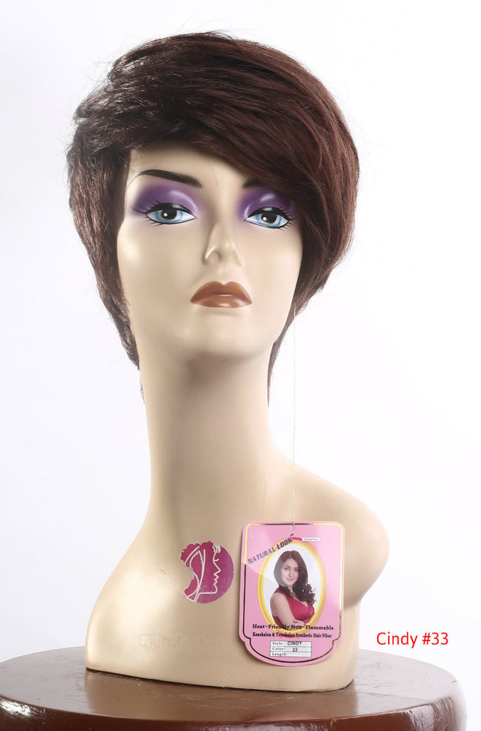 short chic wig with bang