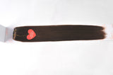20" Chestnut Brown Remy Human Hair Clip in Extensions