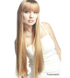 honey blonde 22" hair extensions clip in