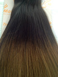 Ombre 16"-18" Black/Chestnut Brown 130g