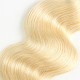 Ombre blonde human hair bundles