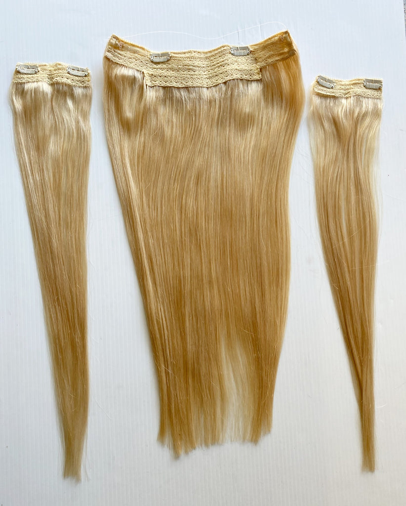 20" Halo Remy Human Hair Light Blonde #613