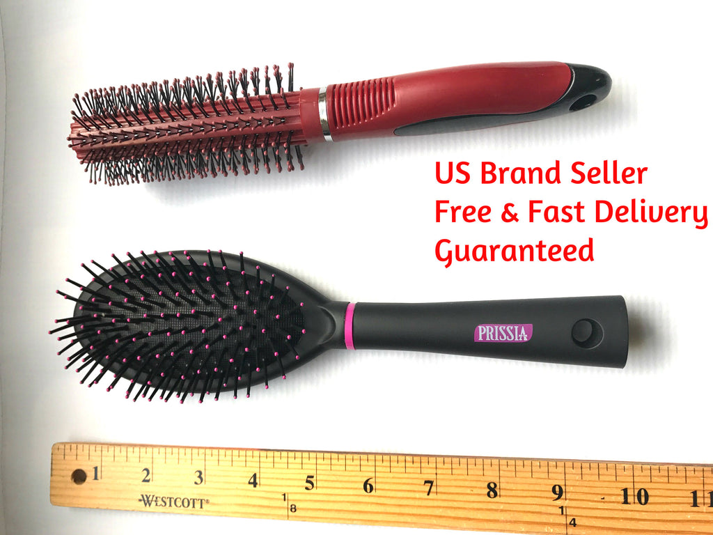 Wet to dry hair brush detangler