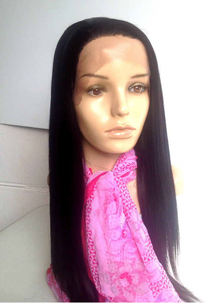 long silky lace front