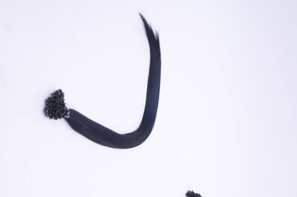 19"-21" Off Black Micro Loop Hair Extensions