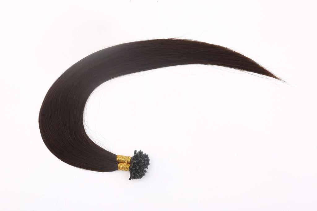 19"-21" Brunette Micro Loop Hair Extensions