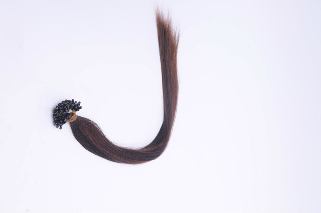 19"-21" Mocha Brown Micro Loop Hair Extensions