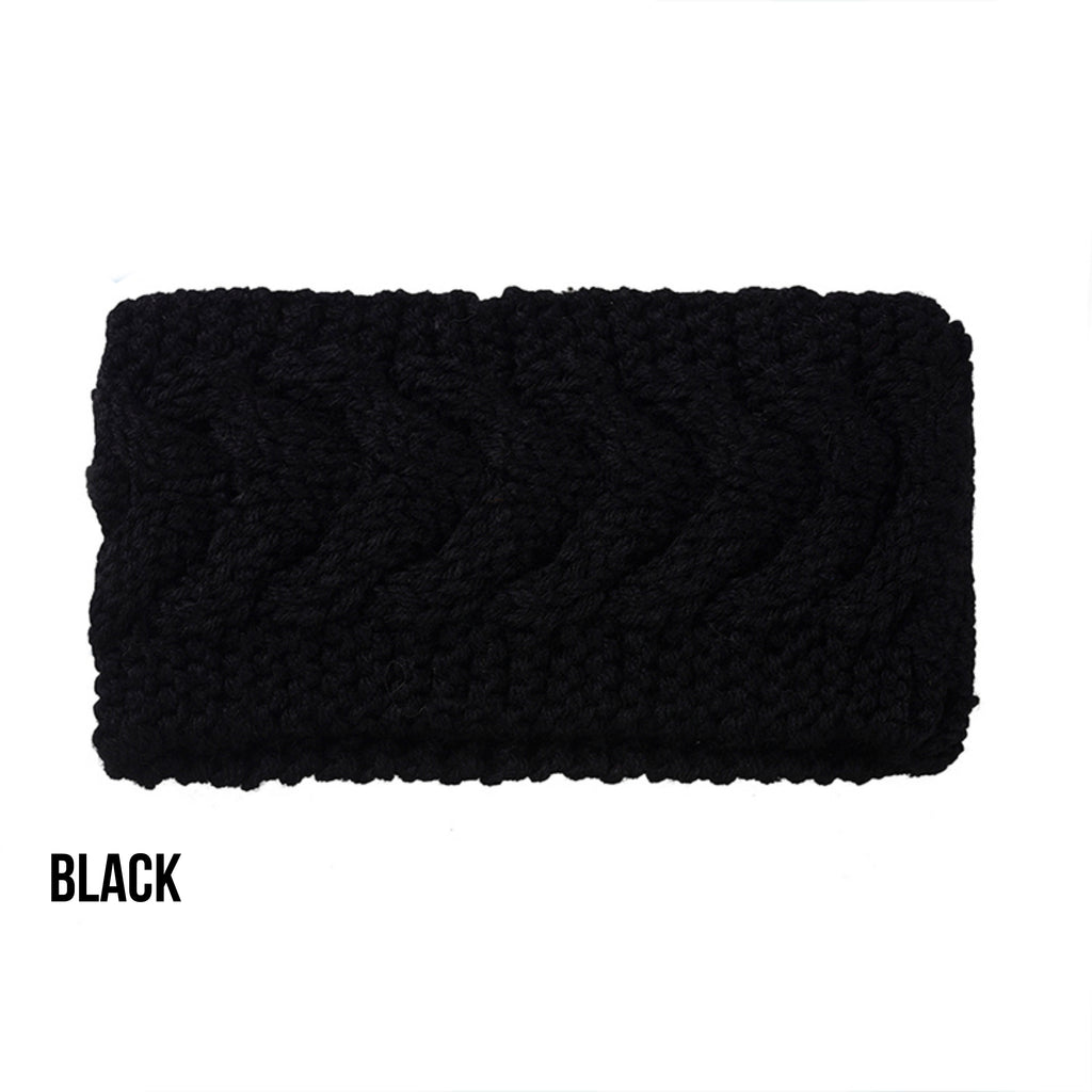 Winter Ear Warmer Hairwrap Headband (5 colors)