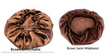 Super Jumbo Wide Band Night/Sleep Cap Hair Bonnet/Cover