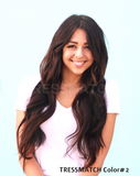 dark brown clip in remy hair extensions