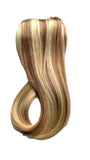 16" Chocolate Brown w/ Honey Blonde Highlights