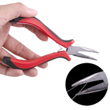 Micro Beads Pliers & Needle Hooks for Stick/Ring Hair Extensions