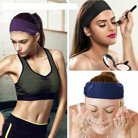 Fashion Head Wrap Hairwrap Sports Exercise Fitness (10 colors)