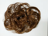 Chestnut brown hair scrunchie