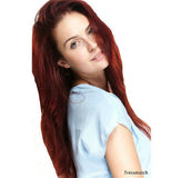 20" Vibrant/Dark Red/Burgundy Hair Extensions