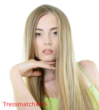 natural blonde ash blonde clip in remy human hair extensions