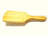 Paddle pin bamboo brush