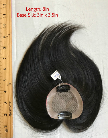 Mono Top Base Hairpiece,toupee for women,hand made hairpiece, human hair top hair piece,clip in, clip in toupee,clip on toupee,hair loss remedy,thin hair remedy
