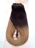 Ombre 16"-18" Chocolate Brown/Caramel Blonde 130g 