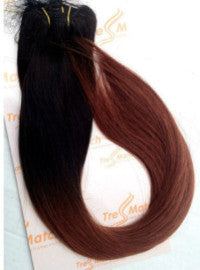 CLEARANCE! Ombre 20"-22" Black/Burgunday 120g