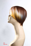 High quality synthetic wig auburn