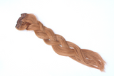 light auburn red clip in remy human hair extensions