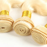 High quality natural blonde human hair bundles