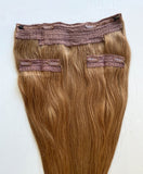 20" Halo Remy Human Hair Chestnut Brown #6
