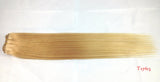 Ombre 18"-20" Copper Blonde/Light Blonde Weft 