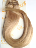 20" strawberry blonde remy hair extensions