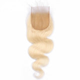 Wavy Light Blonde Wefts  (#613) Closures Frontals 12"-24" in Length