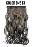 Highlights halo wire wefts