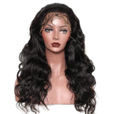 100% full lace human hair wig 16"
