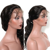 full lace hand knotted wig baby hair