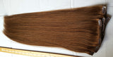 Chestnut Brown Clip in Remy Human Hair Extensions