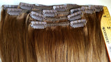 Chestnut Brown Remy Human Hair Clip in Extensions
