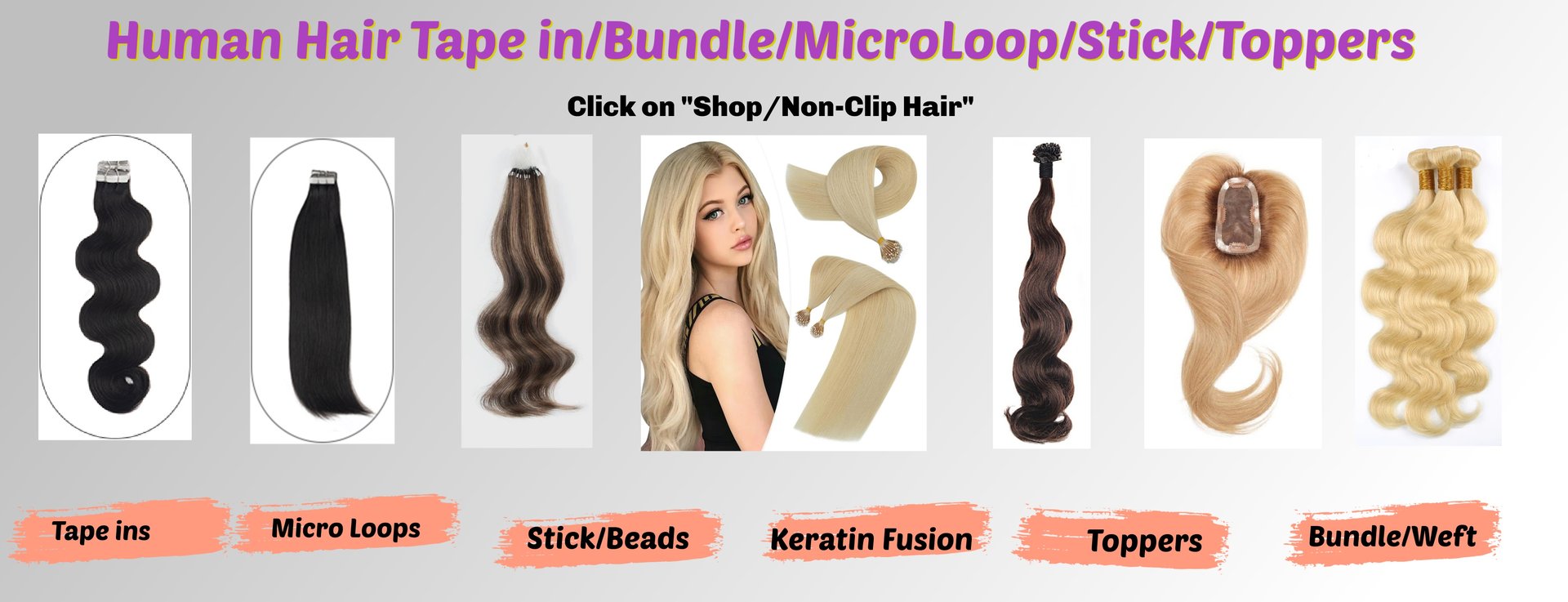 tressmatch wedding clip in remy human hair extensions